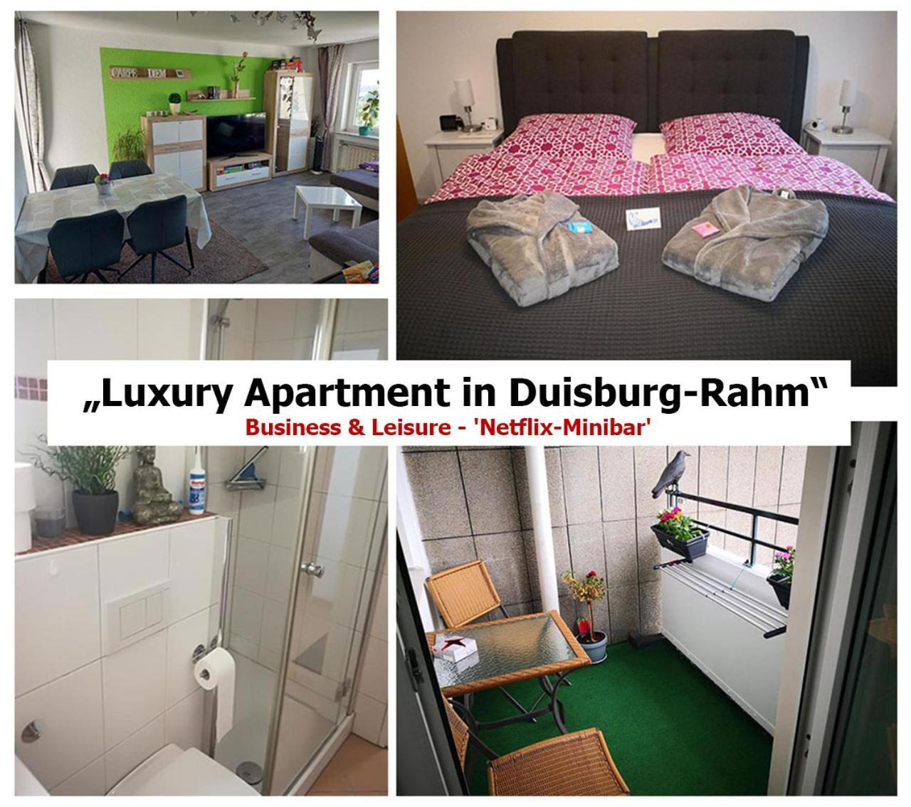 Luxury Apartment In Duisburg-Rahm - Business & Leisure - 'Netflix-Minibar' Exterior foto